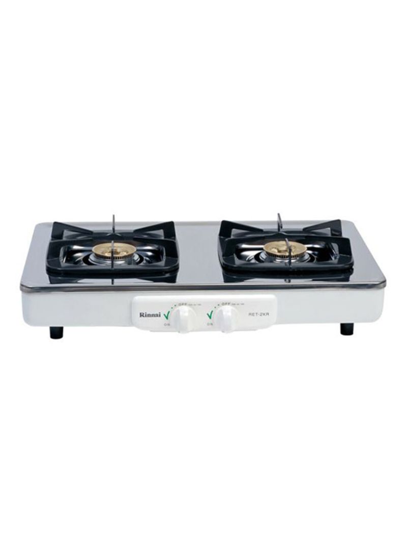 2-Burner Table Top Cooker RET2KR Black